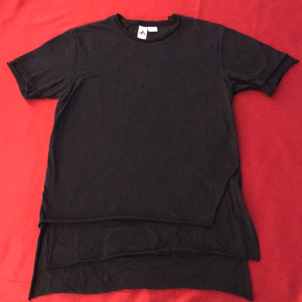 Urban outfitters black distressed tee